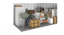 5'x10' storage unit